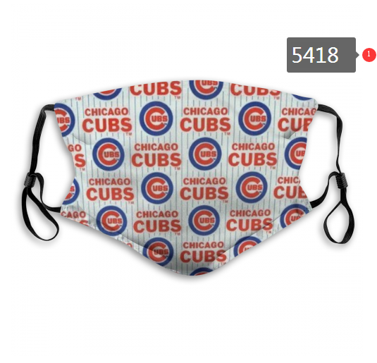 2020 MLB Chicago Cubs #6 Dust mask with filter